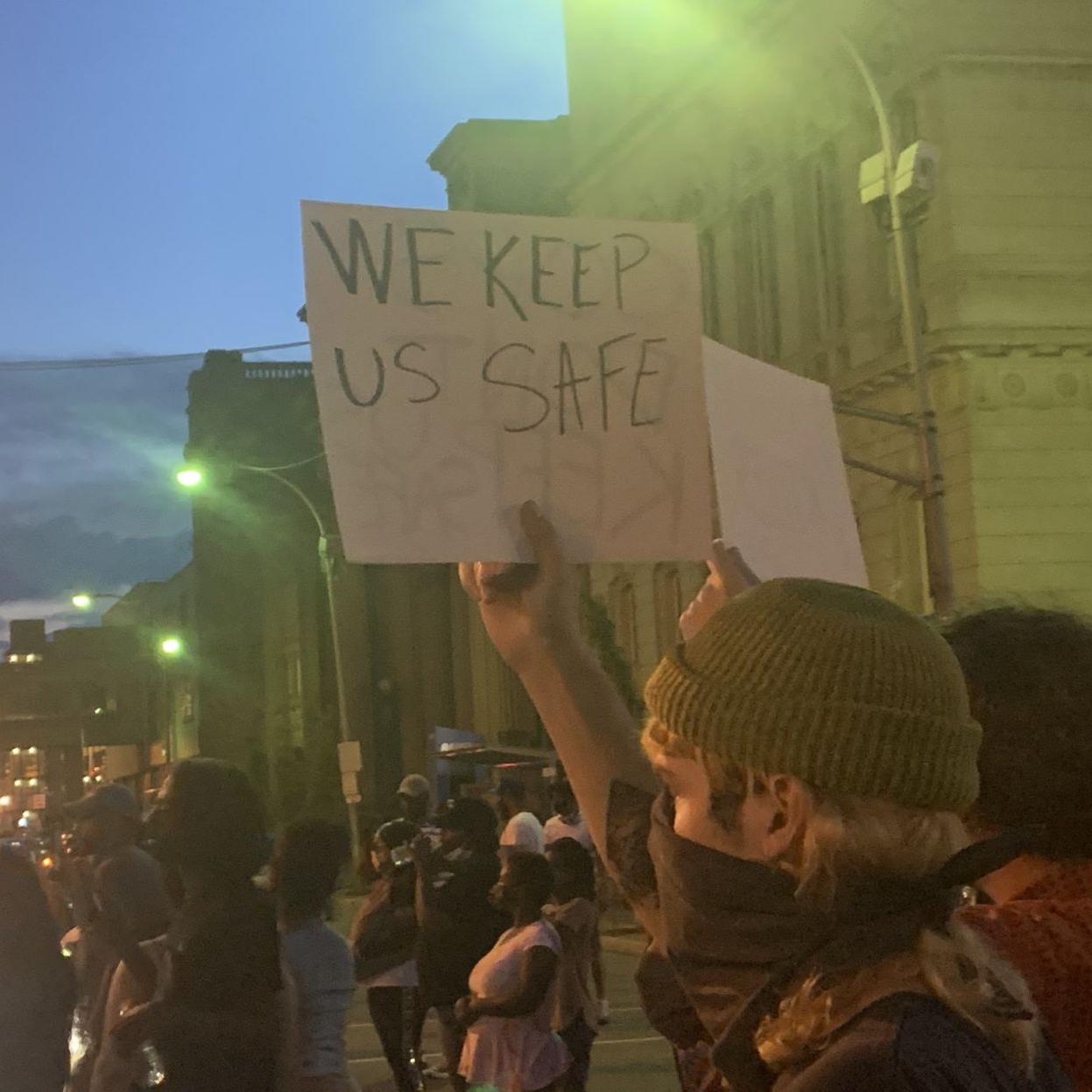 Protesters gather in downtown Louisville demanding justice for Breonna Taylor